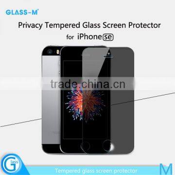 Anti Peeping Toughened Glass Mobile Phone Membrane for iPhone SE