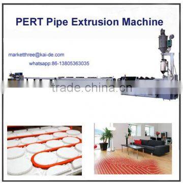 PERT heating pipe extrusion machine/pipe making machine factory supplier 35m/min