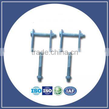 Galvanized D Iron Insulator D iron bracket D Bracket for Shackle Insulator