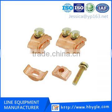 CUPG Clamp with 1/2/3 bolt / Copper Parallel groove clamps/ PG Copper cable clip