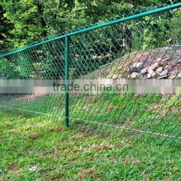 Decorative metal garden fence