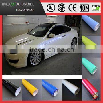 Best price car body sitcker white pearl gloss car wrap vinyl auto wrap car wrapping