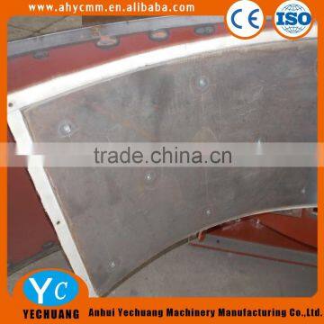 EIRICH type R24 MIXER tungsten carbide wear plate