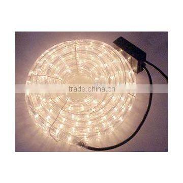 5m white solar led rope light