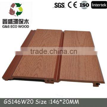 Anti-slip wpc wall panel system