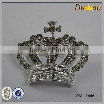 bridal crystal rhinestone crown brooch