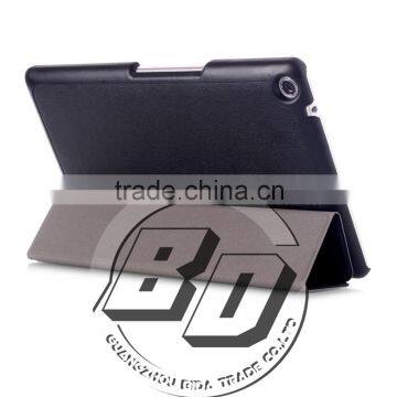 Wholesale Popular Threes Folding Leather Tablet Cover Flip Silk Print Case For ASUS Zenpad 7 Z370C Tablet Case Fast Delivery photo-5