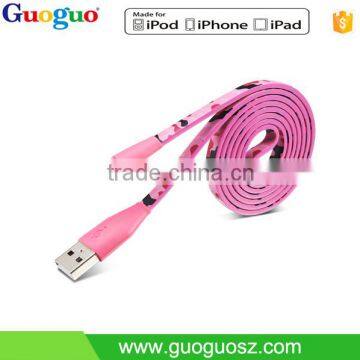 wholesale new design 8 pin c48 connector sync data MFI cable for Iphone 7/6/5