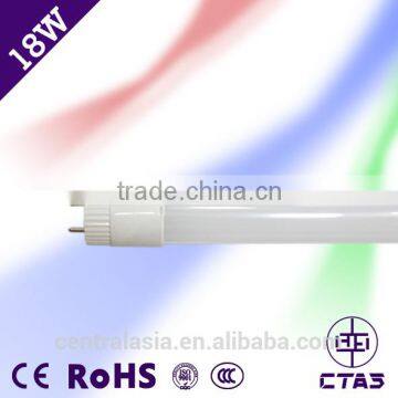 Factory direct hot sale 18W T8 glass tube 120cm PF>0.9 t8 led tube
