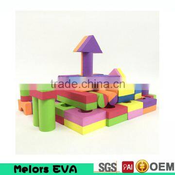 High quality double color diy block toy educational toys kindergarten