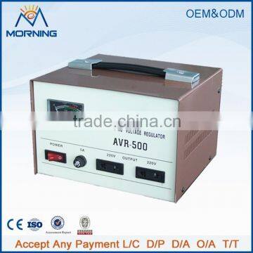 ME-AVR 500VA-1000VA full power ac voltage regulators automatically 140-260V