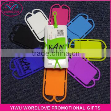 New promotional Silicone Card Holder With Strap