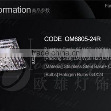 Modern Crystal Light Small Aisle Ceiling Lamp Led Hallway Lamp the Sitting Room Light Dining OM6805 photo-4