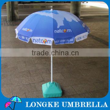 full printing custom beach parasol and sunbrella beach umbrella