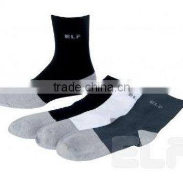 Bamboo charcoal cotton men socks