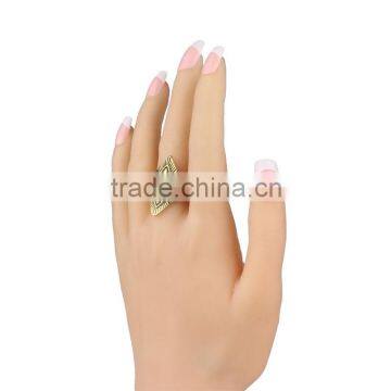 Yiwu Wholesale Eco-friendly Fashionable Style 1 Gram Gold Ring