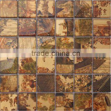 JY-G-51 Alibaba best wholesale mosaic Artistic painting mosaic decoration material mosaic