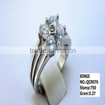 2013 new collection 925 sterling silver rings QCR076