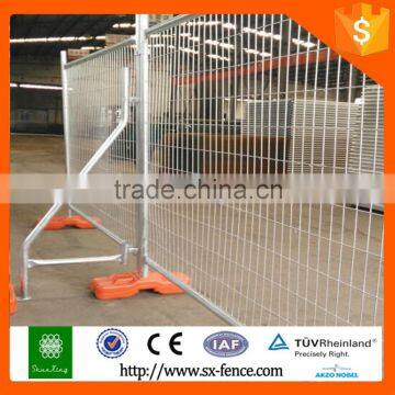 Hot Sale Sliver Spray Painted Cheap Temporary Fence