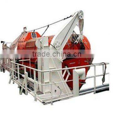 Marine Gravity Roller Track Boat Davit