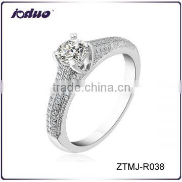 2016 Women Luxury Zircon Charm Wedding Rings Wholesale ZTMJ-R038