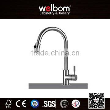 Welbom Brass Chrome Spray China Kitchen Faucet