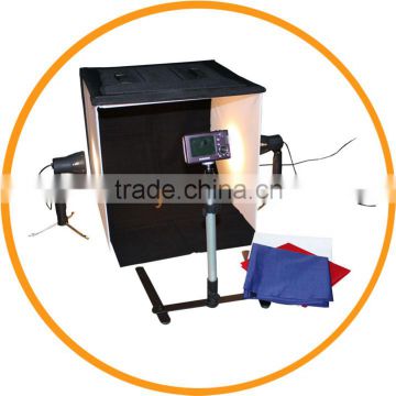 Mini Photo Studio Soft Tent and Continuous Light Kit Shooting Cube Box from Dailyetech