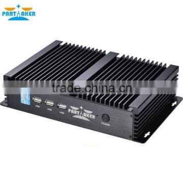 2*COM 4*USB3.0 Intel Core i3 4010u Processor Fanless Mini Rugged Industrial PC With 300M WIFI Win 10 photo-2