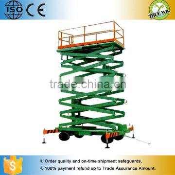 Customized The high quality mobile scissor lifting platform