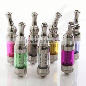 Electronic cigarette mouthpiece dual coil clearomizer