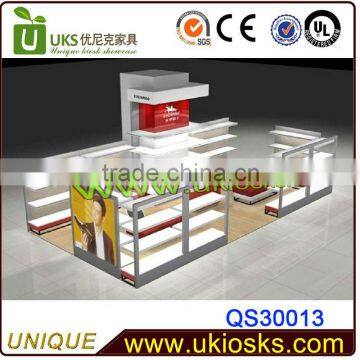 Unique well maded retail shoees kiosk&retail kiosk for sale and customization