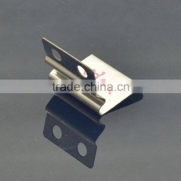 Spring clip for outdoor lighting and street lighting