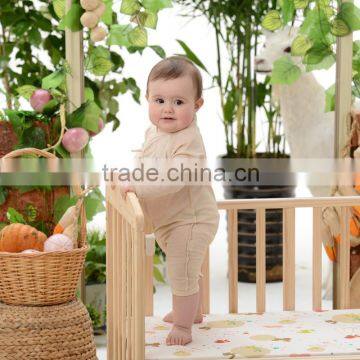 GOTS Organic Cotton Baby Butterfly Plain Newborn Baby Cotton Clothes