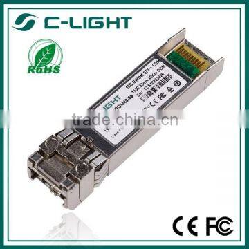 OEM/ODM 10G SFP+ 80km SMF DWDM 15xx.xxnm , DWDM SFP Optical transceiver, Communication Equipment