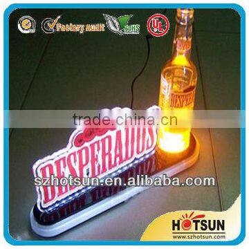 2014 hot sale LED light display stand/acrylic led display stand