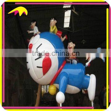 KANO0212 Funny Realistic Artificial Fiberglass Cartoon Model