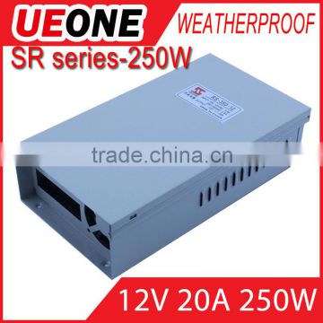 250w 12v Weatherproof Led Power Supply