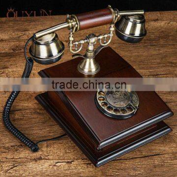 Antique telephone set Classic Landline Phone Rotary telephone