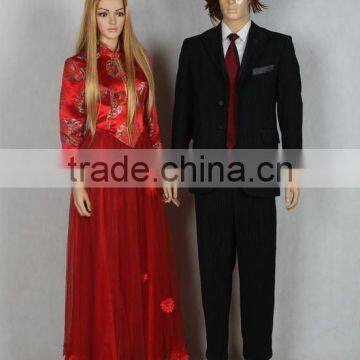 Plastic couple Mannequin