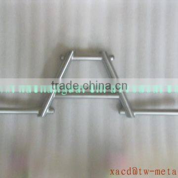 titanium bike handlebar with handing brush finished BMX bike handlebar