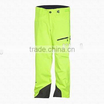 2015 latest design waterproof men skiing pants sports pants keep warm skate trousers