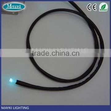 MEOF-42*0.75 multi-strands end glow cable for underground lighting with Black PVC