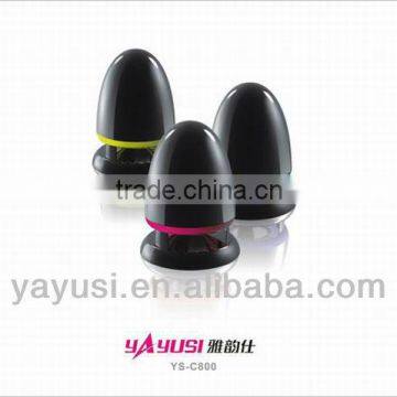 bullet shape speaker supporting FM TF SD MMC card