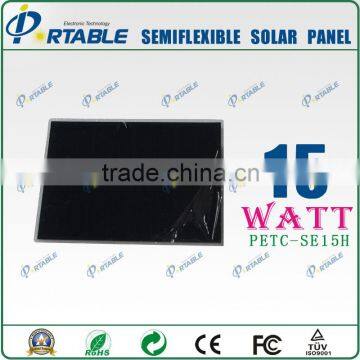 15w PET Semi Flexible Solar Panel High Quality Import Solar Panels photo-6