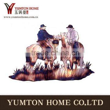 2015030313 Resin cowboy style figurine for home decor