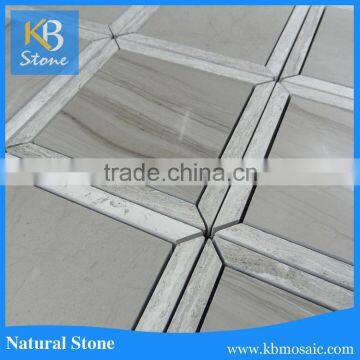 Interior tile natural grey natural stone mosaic tiles