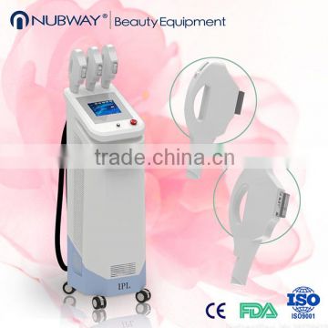 Nubway 3 functions in 1pigmentation IPL laser hair removal machine for sale