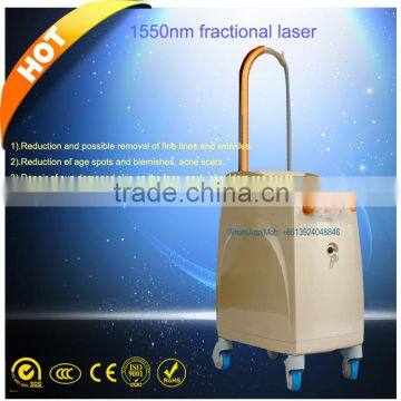 1550nm anti wrinkle laser therapy machine 1550 er glass laser acne scar removal anti aging