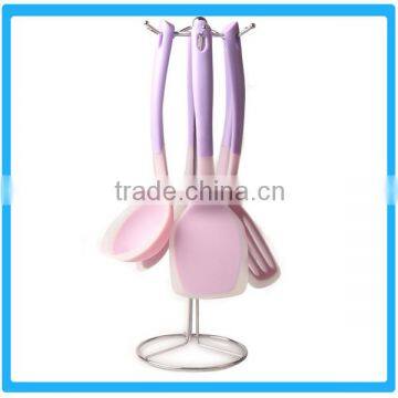 Top Quality Nylon Handle Slotted Spatula Silicone Spatula Cooking Utensils Baking Tools