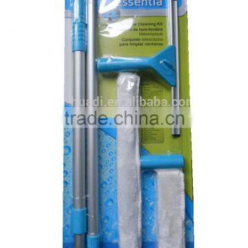 Extendable Window Cleaner Set Glass Wiper Kit Home and Car Window Cleaner Set